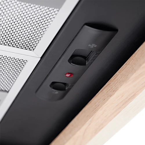 Вытяжка Pyramida KH 60 WOOD BL: Управление Механическое