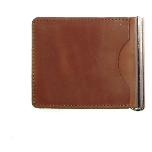 Мужской зажим для денег DNK Leather коричневый (DNK Зажим Spring+ col.N): Тип Зажимы для денег