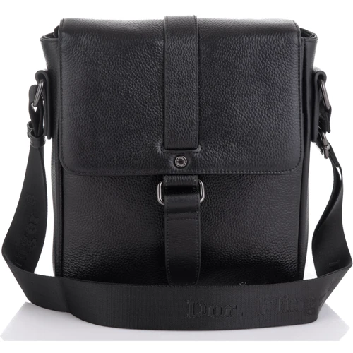 Мужская сумка через плечо Buffalo Bags черная (SHIGF8130-black): Пол Мужской