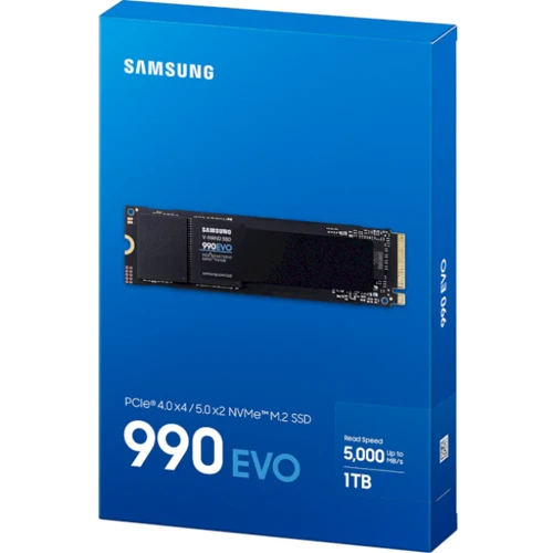 Samsung 990 EVO 1 TB (MZ-V9E1T0BW): Обсяг 1 ТБ