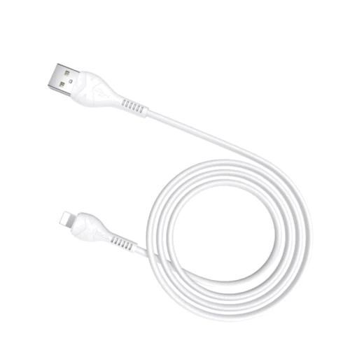 Кабель Hoco USB Cable to Lightning X37 2.4A 1m White: Довжина 1 м
