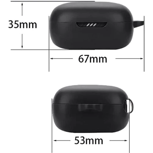 Чехол BeCover Silicon Case Black (710955) for JBL Live Pro 2: Материал Силикон