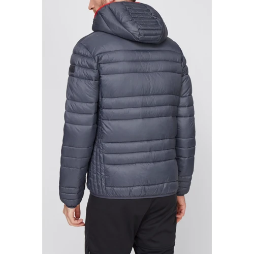 Куртка CMP Man Jacket Zip Hood Titanio 31K2717-U911 48 синя демісезонна з капюшоном: Тип застібки На блискавці