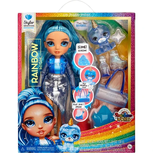 Игровой набор с куклой Rainbow High серии Classic - Скайлер (со слаймом) (120216)