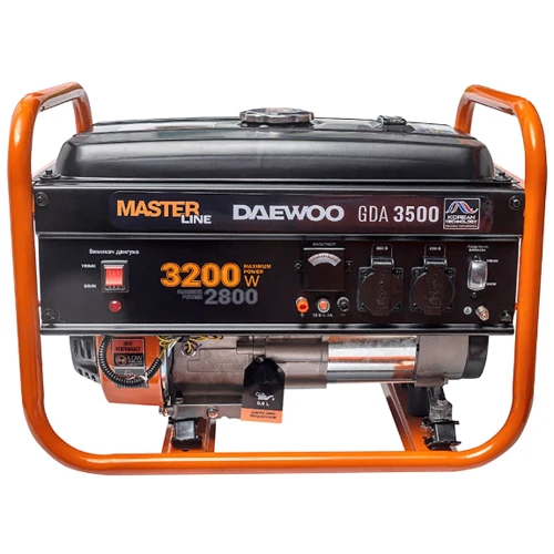 Бензиновый генератор DAEWOO GDA3500: Тип электростанции бензиновый