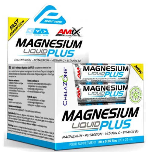 Amix Performance Amix Magnesium liquid Plus 25 ml / pineapple: Пол Унисекс