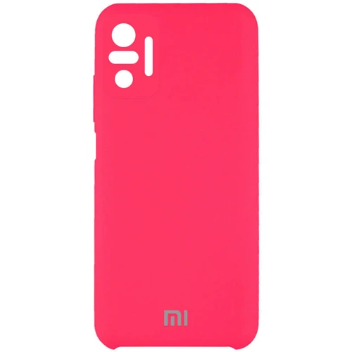 

Mobile Case Silicone Cover Shield Camera Shiny Pink for Xiaomi Redmi Note 10 Pro / Note 10 Pro Max
