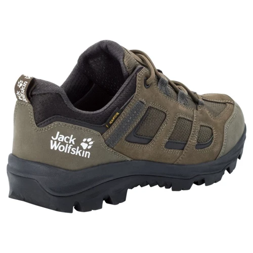 Полуботинки Jack Wolfskin Vojo 3 Texapore Low M 4042441-4287 39.5 хаки натуральная замша демисезон фото 5