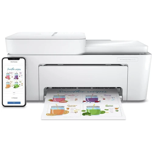 МФУ HP DeskJet Plus 4120e Wi-Fi (26Q90B): Технология печати Струйная