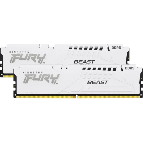 Kingston FURY 64 GB (2x32GB) DDR5 6400 MHz Beast EXPO White (KF564C32BWEK2-64)