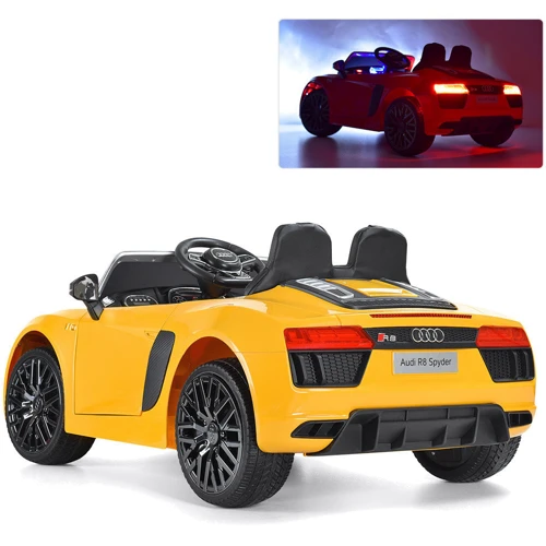 Дитячий електромобіль Bambi Racer Audi жовтий (M 3449EBLR-6): Рекомендований вік от 3 лет до 8 лет