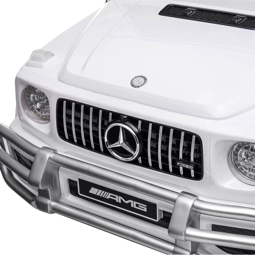 Электромобиль Kidsauto Двухместный Mercedes-Benz G63 AMG 4WD белый (S307white ): Максимальная нагрузка, кг 60