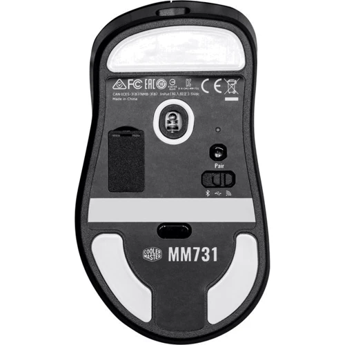 Мышь Cooler Master MM731 Wireless Black (MM-731-KKOH1): Радиус действия 10 м