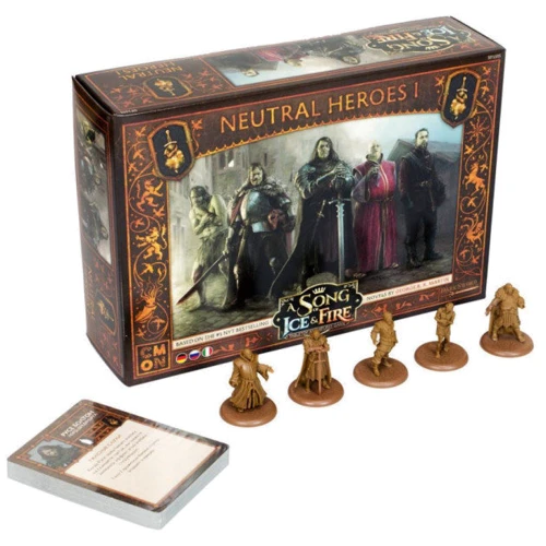 Настольная игра Hobby World Песнь Льда и Огня: Набор Нейтральные герои I (SIF1505): Производитель Hobby World