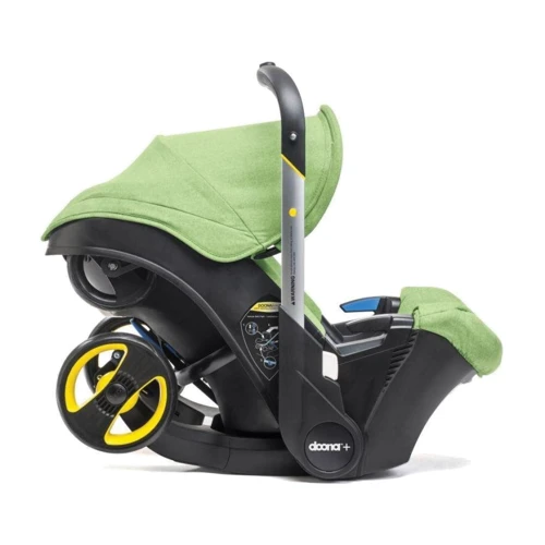 Автокресло Doona Infant Car Seat / green: Внутренние ремни 5-ти точечные, с мягкими накладками