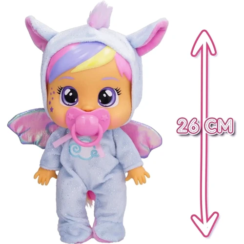 Кукла IMC Cry Babies Loving Care Джена с аксессуарами 26 см (909809): Особенности Со звуковыми эффектами, интерактивная кукла