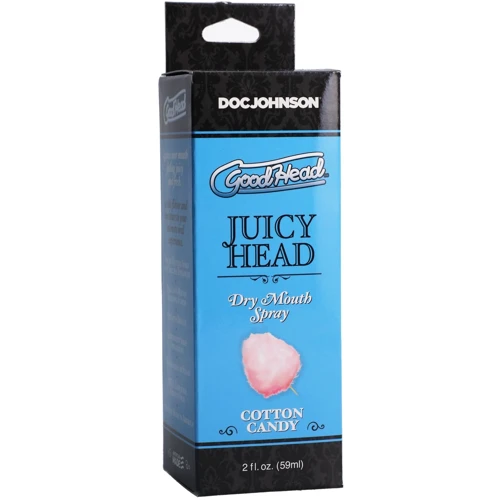 Увлажняющий оральный спрей Doc Johnson GoodHead – Juicy Head – Dry Mouth Spray – Cotton Candy 2 fl.