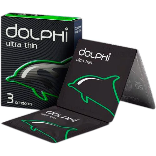 Презервативы DOLPHI Ultra Thin 3 шт