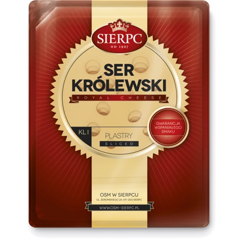 Сыр Sierpc Королевский 45% 150 гр (WT2574)