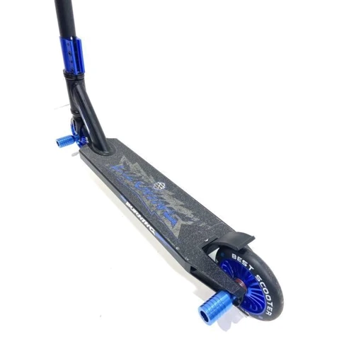 Самокат трюковый Best Scooter синий (14106): Количество колес 2