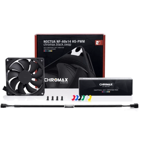 Кулер Noctua NF-A9X14 HS-PWM CHROMAX.BLACK.SWAP: Тип вентилятор