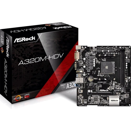 ASRock A320M-HDV R4.0: Додатково Підтримка UEFI