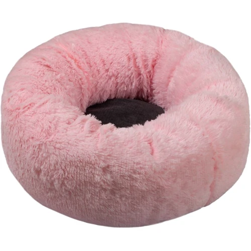 Лежак Red Point Donut зі знімною подушкою світло-рожевий d 50 см (ЛК.01.Т.33.68.000) фото 1