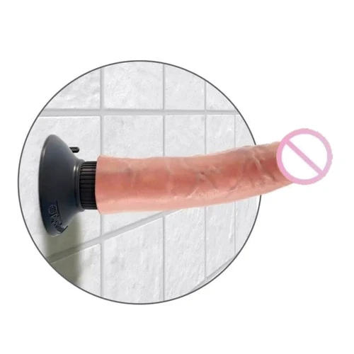 Вибратор Vibrating Cock Flesh, 17,5х4,8 см