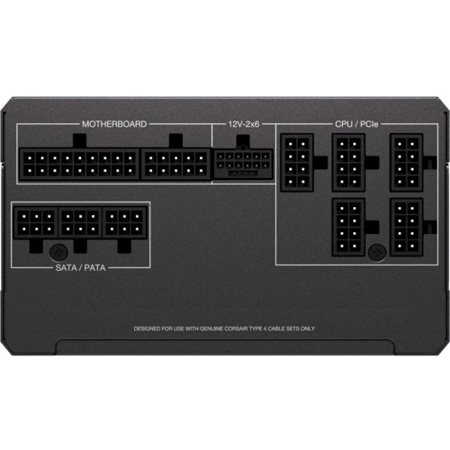 Блок питания Corsair RM850x (CP-9020270): Коннекторы Питание материнской платы:	20+4 pin Питание процессора:	2 × 4+4 pin / Molex:	3 / SATA:	8 / Разъемы доп. питания для видеокарт:	3x6+2pin, 1x16pin (12VHPWR)