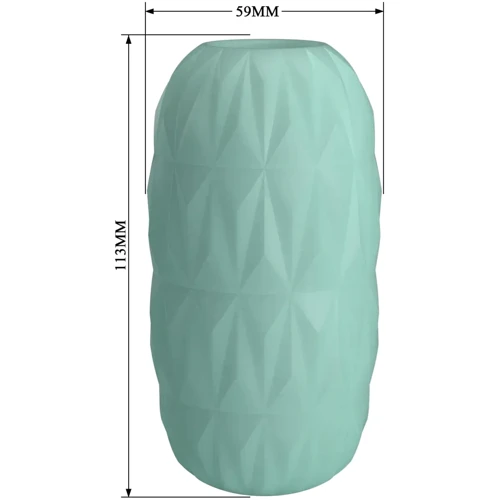 Мастурбатор яйцо LYBAILE Pretty Love Athena ALICE Blue (BM-00900T100-3