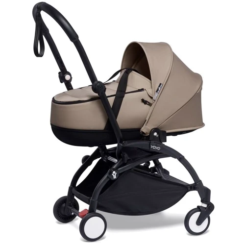 Універсальний візочок BABYZEN YOYO² Taupe/Бежевий (без дощовика) (біла рама): Можливість встановлення люльки опція