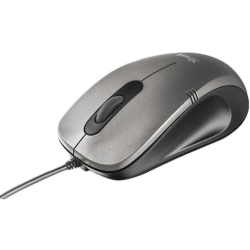 Мышь Trust Ivero Compact (20404) Black-Gray: Интерфейс подключения USB