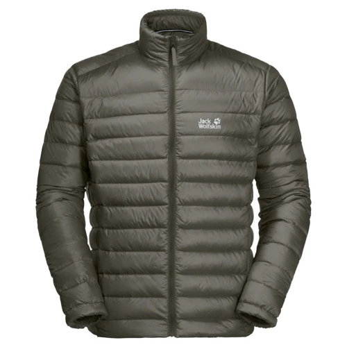 Пуховик Jack Wolfskin JWP Down 1205931-5066 48 сіро-оливковий зимовий
