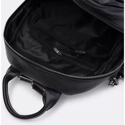 Женский рюкзак Ricco Grande черный (K18806bl-black): Фактура Матовая, Зернистая