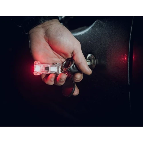 Ліхтар туристичний Armytek Zippy Red F06001R: Дальність підсвічування, м 15