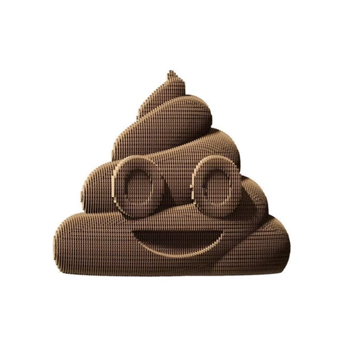 Картонный конструктор Cartonic 3D Puzzle POOP
