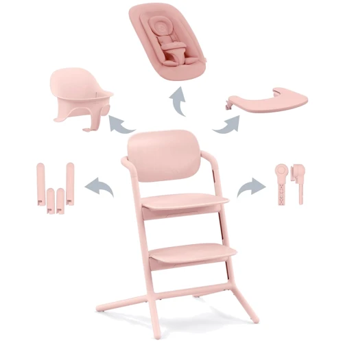 Стульчик для кормления Cybex Lemo 4в1 Pearl Pink (521003191)