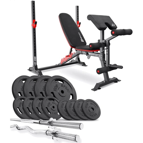Скамья для жима и пресса Hop-Sport STRONG 108 кг HS-1095 (UT-10000697)