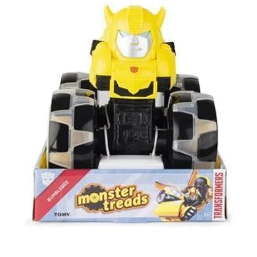 Іграшкова машинка John Deere Kids Monster Treads Бамблбі з великими колесами, що світяться (47422) фото 6