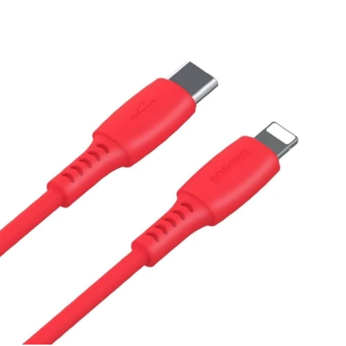 Кабель Baseus Cable USB-C to Lightning Colorful 18W 1.2m Red (CATLDC-09): Тип USB-C - Lightning
