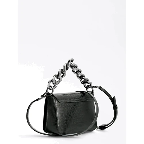 Женская сумка кросс боди Guess Tullia Mini Crossbody Flap черная (HWKM8382780-BLA): Тип Сумки