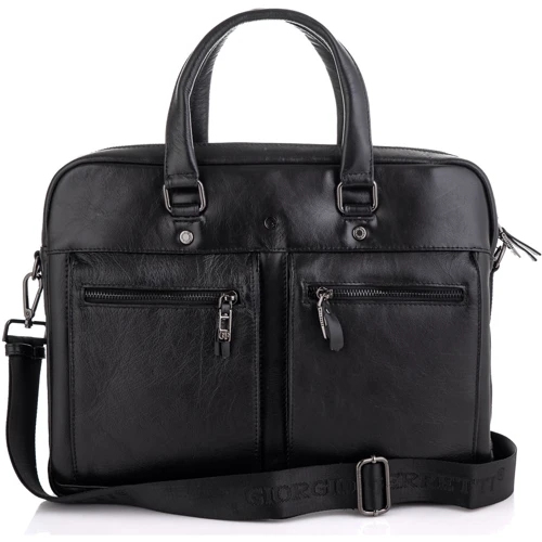 Мужская сумка мессенджер Giorgio Ferretti черная (SHIGF2018852-black): Тип Сумки