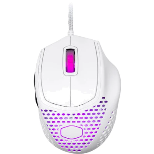 Мышь CoolerMaster MM720 USB Matte White (MM-720-WWOL1): Интерфейс подключения USB