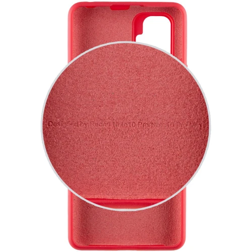 Аксессуар для смартфона Mobile Case Silicone Cover Rose Red for Xiaomi Redmi Note 10 Pro / 10 Pro Max: Тип накладка на заднюю часть