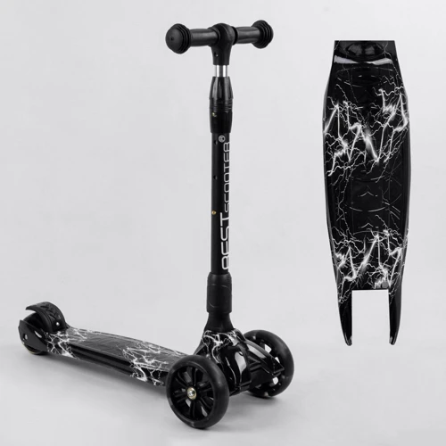 Самокат Best Scooter Maxi чорний (11-505)