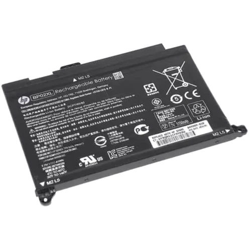 Батарея для ноутбука HP BP02XL 15-au 7.7V Black 5150mAh Orig