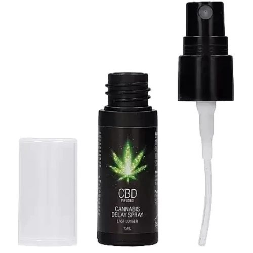 Спрей пролонгирующий Shots - CBD Cannabis Delay Spray, 15 ml