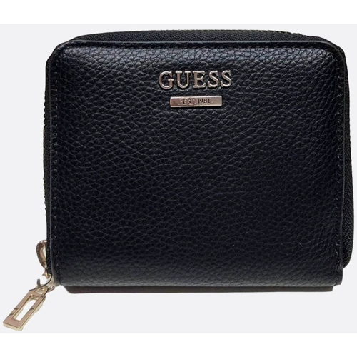 Жіночий гаманець Guess Lias Slg Small Zip Around чорний (SWVG7670370-BLA)