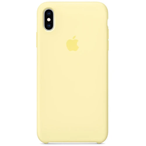 Чехол для iPhone Apple Silicone Case Mellow Yellow (MUJR2) for iPhone Xs Max