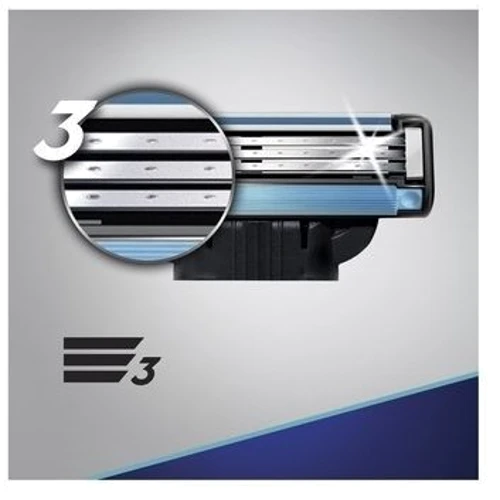 Gillette Mach3 Сменные кассеты для бритья 4 шт. фото 7
